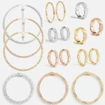 R & P argent haute qualité 2024 nouveau collier exquis boucles d&rsquo;oreilles bague Bracelet pour femmes bijoux de créateur de luxe livraison gratuite