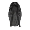 bonnet de couchage en satin pour femmes, longue queue tressée, bonnet de nuit, couvre tête, bonnet de douche pour sauna, bonnet de bain