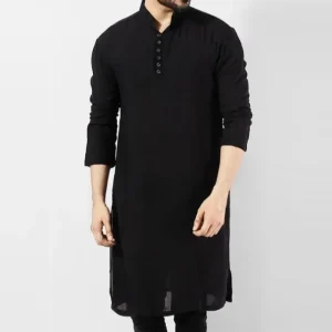 Abaya-Robe à manches longues pour hommes, chemise islamique, caftan élégant, pakistanais, vêtements indiens, Eid musulman, S-5XL Abaya-Robe à manches longues pour hommes, chemise islamique, caftan élégant, pakistanais, vêtements indiens, Eid musulman, S-5XL