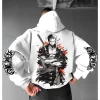 one piece 2025 tendance explosion japonais animation sweat à capuche coton sport décontracté polyvalent automne et hiver hommes femmes sweats à capuche