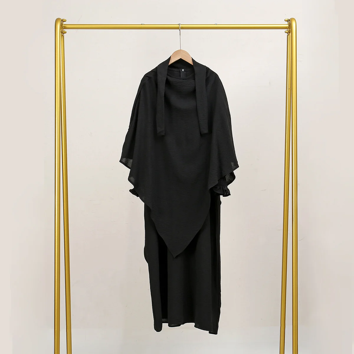 ensemble de prière deux pièces pour femme, abaya, jilbab, chauve souris, hijab, robe musulmane, kimono, kaftan, tiens imar, islam grill, jilbab, ramadan