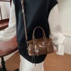 Sac à main Chic pour femmes, sac à bandoulière polyvalent, sac Boston doux au toucher, nouveau Style populaire, sac incliné à une épaule