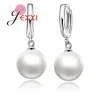 boucles d'oreilles pendantes Élégantes en argent sterling 925 pour femme et fille, bijoux de ix