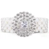Dubulle – ceinture élastique en perles pour femmes, ceintures en cristal strass, ceinture de mariée, robe de demoiselle d&rsquo;honneur Sexy, chaîne de taille pour filles