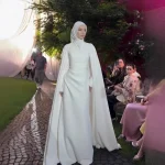 Robe musulmane Corset élégante pour femmes, Robe arabe du moyen-orient, Robe modeste islamique, cape de célébrité luxueuse, Robe Abaya fluide