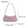 sac sous les bras avec nœud en pu pour femmes, sac à aisselles élégant de grande capacité, sac hobo chic avec fermeture éclair, sac à bandoulière élégant, sac de voyage en plein air