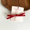 Épingle à cheveux coréenne, pince latérale pour fille, clip de mot pour femme, influenceur en ligne, nœud arrière, frange de tête, clip supérieur, épingles à cheveux
