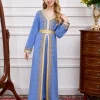 robe de prière du moyen orient pour filles, abaya musulmane à capuche, robes arabes modestes islamiques, tenue de dubaï, caftan