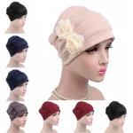 Nouveau Femmes Hijab Turban chapeau dame Cancer chimio perte de cheveux casquette tête écharpe enveloppement couverture