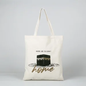 2025 Makkah maison sac en toile Umrah Hajj sac fourre-tout maison Kaaba sac fourre-tout islamique cadeau islamique cadeaux musulmans Eid Ramadan Mubarak décor