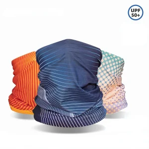 Écharpe d&rsquo;alpinisme en plein air, masque facial de protection solaire en soie glacée, Bandana unisexe pour la pêche en plein air et le vélo