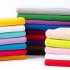 Tissu Jersey extensible 4 directions, couleur unie, 50x165cm, pour bricolage, couture de robe, Textile, vêtements de sport, T-Shirt, foulard et décoration de la maison