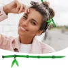 Épingle à cheveux chinoise décorative en forme de bambou, baguettes pour femmes, épingles porte chignon, couvre chef en résine, épingle à cheveux pour affichage d'art du thé