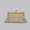 pochette en biscuits pour femme, diamants brillants, sac à main de soirée, mode