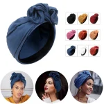 Chapeau turban vintage pour femmes, bandeau de sauna bandana féminin, couvre-cheveux pour femmes, enveloppes de tête pour dames, écharpe de sauna musulmane, bonnet