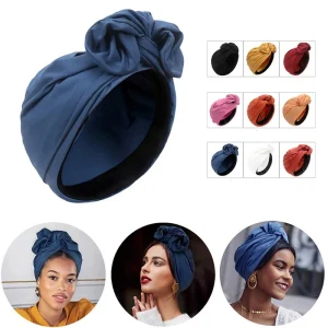 Chapeau turban vintage pour femmes, bandeau de sauna bandana féminin, couvre-cheveux pour femmes, enveloppes de tête pour dames, écharpe de sauna musulmane, bonnet