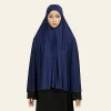 longue écharpe de prière islamique pour femme, tiens imar élégant, ramadan islamique modeste, hijab en jersey doux et léger, amira abaya jilbab, 130x95cm