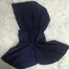 turban instantané musulman uni en forme de tonneau hijab sportif pour la natation