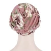 tressage hijabs pour femmes croix front imprimé fleuri femme musulmane turban pour fête élégant islamique bandeau élastique hijab bonnets