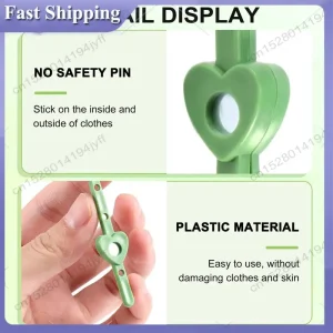 -ABDH 30 paires d&rsquo;aimants de boutonnière florale broches de Corsage aimant pour boutonnières de mariée de mariage faites à la main épingles de fleur de Corsage