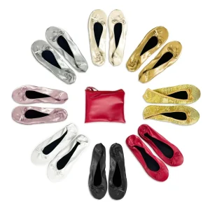 After Patry chaussures ballerines pliables portables voyage chaussure pliante ballerines de bal enroulables pour chaussures de fête de mariage de mariée