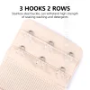 ceinture ajustable faite à la main pour femme, extension de soutien gorge élastique, clip à crochet, intimes, 3 pièces, 6 pièces