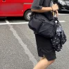 sacs messagers multi poches décontractés pour femmes, sac à bandoulière en nylon, grands sacs à main pour dames, fourre tout de voyage et de shopping