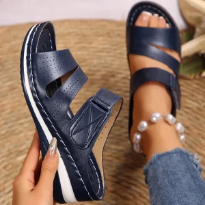 Sandales pour femmes 2025 nouvelles Chaussures d&rsquo;été femmes talons sandales pantoufles d&rsquo;été Chaussures Femme décontracté chaussures à talons compensés Femme
