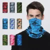 Foulard moto Bandana homme bandeau respirant glace soie cyclisme magique été Sport écharpe Snood femmes polyvalence casquettes