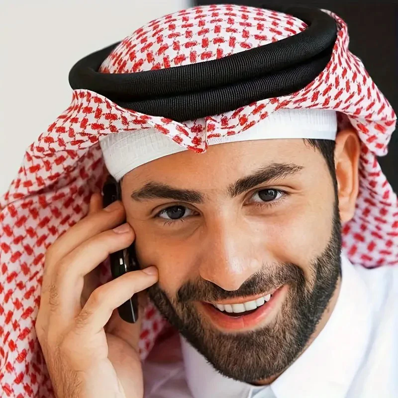 chapeaux musulmans turban arabe keffiyeh foulard musulman écharpe casquettes pour hommes musulman casquette de prière hijab chapeau islamique chapeaux tête enveloppement