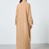 moyen orient lâche abaya femmes musulmanes à manches longues broderie abayas caftans jilbabs islamique maxi robes vêtements ethniques