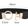 ceinture élastique à la taille pour femme, robe à la mode, ceinture pour femme, ceinture ronde, décoration de manteau, pull de fête, cadeau simple