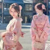 femmes japonais traditionnel yukata haori kimonos cosplay blouse robe femme été mode photographie vêtements robe de soirée kimono