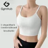 Fashion Sports Bra Women Ushaped Design with Back Hollow Makes Sports Comfortable and Charming Seamless Vest