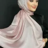 hijab femme musulman ramadan abaya femme islam foulard musulmane pour femme bonnet soie de medin abaya – foulard musulman pour femmes, châle, hijab de ramadan en satin de soie, robe turban, sous casquette instantanée