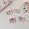 ensemble de broches en métal, 6 pièces, épingles décoratives, ensemble de badges de dessin animé, mini broches pour sac en toile, vêtements, sac à dos