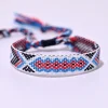 bracelets d'amitié tissés bohème pour femmes et filles, à la mode, tressés à la main, glands enveloppants, bracelets boho réglables