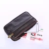fanny pack porte monnaie en cuir pu souple imperméable décontracté téléphone portable taille packs sacs fannypack ceinture sac billfold