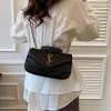 sac à main en cuir de luxe pour femmes, fourre tout classique de styliste, élégant, à la mode, pour un usage moderne