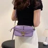 chic ​ petit sac carré tendance 2025, sac à bandoulière avec sangle en chaîne pour femmes, cuir souple polyvalent ​ sac à main bandoulière pour le jour à la nuit