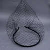 jm19 voile de mariée cage à oiseaux fard à joues voile court russe tulle cage voile visage voiles fascinateur accessoires de mariage pour la mariée