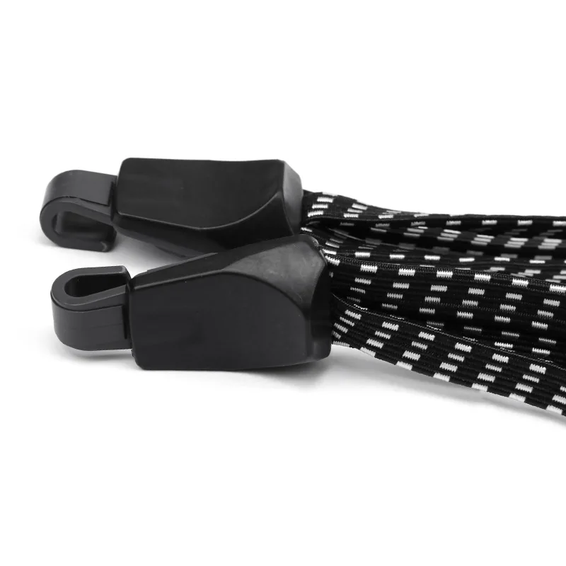 Corde à bagages de vélo, sangles de support élastiques, boucle de ceinture en caoutchouc avec crochet, accessoires de sac de vélo de montagne