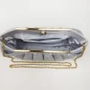 pochette de soirée en dentelle vintage, sacs à main de luxe argentés, sac à main enveloppe, sac à main messenger féminin, nouveau, 2023