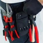 Sac à outils ceinture travail avec clip de ceinture étui jambe pochette à outils sac de taille tactique électricien porte-outil poche pour hommes entretien