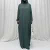 femmes musulmanes dentelle robe longue à capuche abaya turquie caftan djellaba islam vêtements robe arabe caftan jalabiya dubaï abayas robe