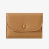 Élégant litchi grain porte monnaie pochette courte ultra mince femmes court portefeuille fermeture éclair multi fonction pu cuir porte carte femmes