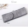 lavage bandeaux femmes bain maquillage réglable cosmétique douche bandeau turban bandeau diadème turban