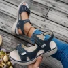2025 nouvelles sandales d'été voyage femmes chaussures nouvelle sandale semelle durable sandale dames en plein air plage pantoufles plate forme sandales