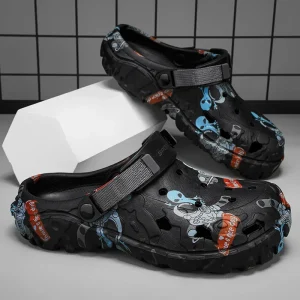Sandales pour hommes Chaussures de plage antidérapantes d&rsquo;été Chaussures d&rsquo;eau légères en plein air Sandales de randonnée Sandales de sport respirantes et confortables pour hommes