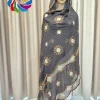 broderie hijab écharpe femmes africaines coton écharpe dubaï islamique hijab broder écharpe avec des glands coton lourd grande écharpe th18